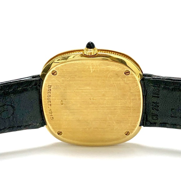 BREGUET Manual Winding 30mm 18K Yellow Gold DIAMOND Watch main image 5